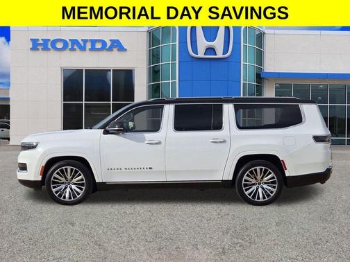 Bright White Clearcoat 2024 Jeep Grand Wagoneer L Series III