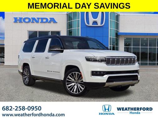 Bright White Clearcoat 2024 Jeep Grand Wagoneer L Series III
