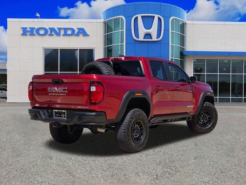 Volcanic Red 2024 GMC Canyon AT4X