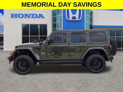 Sarge Green Clearcoat 2020 Jeep Wrangler Unlimited Rubicon