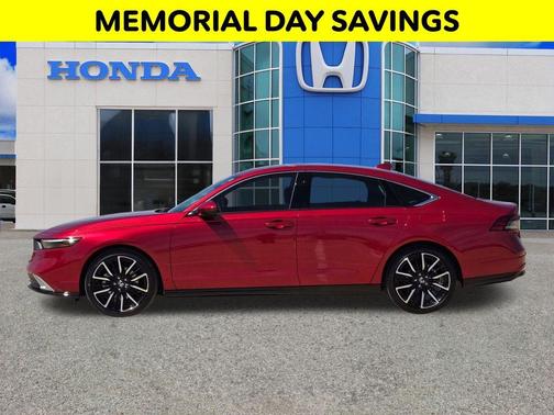 Radiant Red Metallic 2026 Honda Accord Hybrid Touring