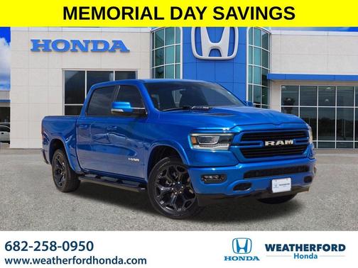 Hydro Blue Pearlcoat 2022 RAM 1500 Laramie