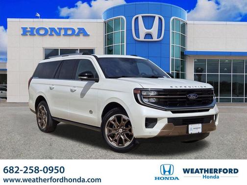 Star White 2025 Ford Expedition Max King Ranch