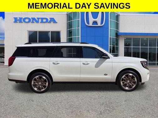 Star White 2025 Ford Expedition Max King Ranch