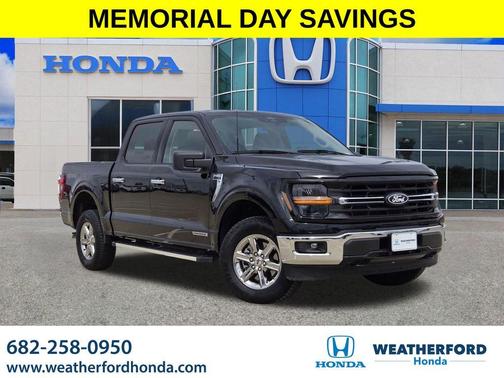 Agate Black Metallic 2025 Ford F-150 XLT