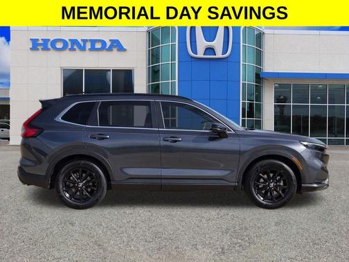 Gray Metallic 2024 Honda CR-V Hybrid Sport-L