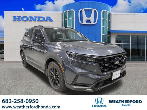 Gray Metallic 2024 Honda CR-V Hybrid Sport-L
