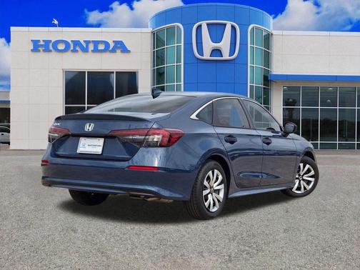 Blue 2026 Honda Civic LX