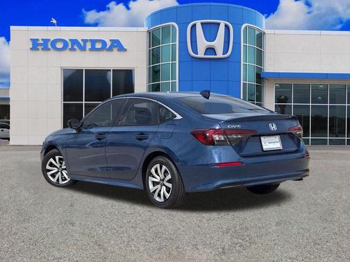 Blue 2026 Honda Civic LX