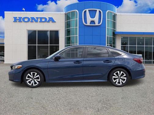 Blue 2026 Honda Civic LX