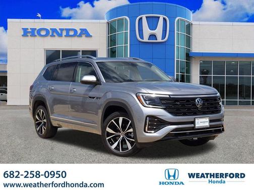 Silver Mist Metallic 2025 Volkswagen Atlas 2.0T SEL Premium R-Line