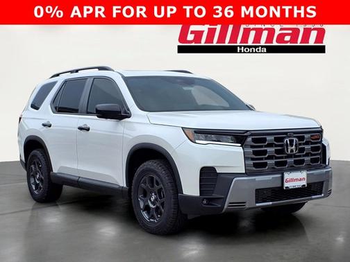 Platinum White Pearl 2026 Honda Pilot TrailSport