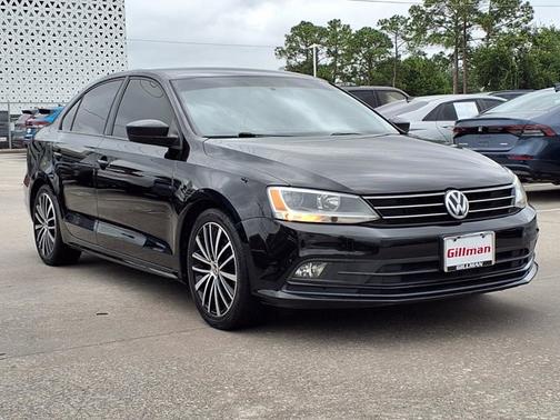 Black 2015 Volkswagen Jetta Sport PZEV