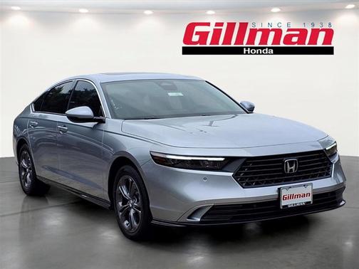 Solar Silver Metallic 2026 Honda Accord Hybrid EX-L