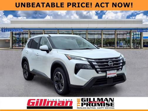Everest White Pearl 2024 Nissan Rogue SV