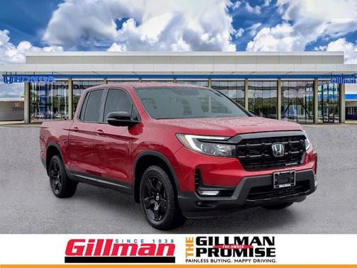 Radiant Red Metallic Ii 2024 Honda Ridgeline Black Edition