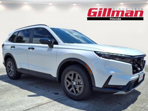 Platinum White Pearl 2026 Honda CR-V Hybrid TrailSport