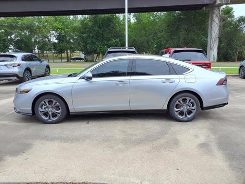 Solar Silver Metallic 2026 Honda Accord Hybrid EX-L