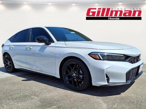 Platinum White Pearl 2026 Honda Civic Sport