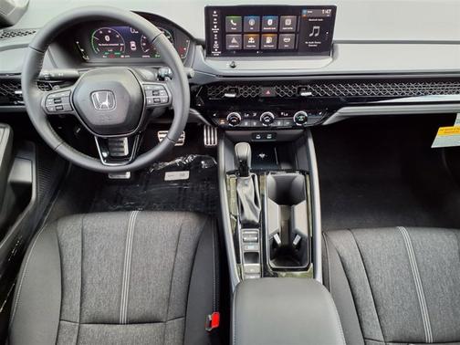 Platinum White Pearl 2026 Honda Accord Hybrid Sport