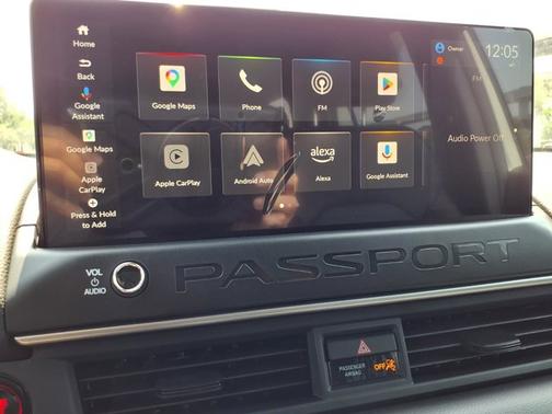 Platinum White Pearl 2026 Honda Passport TrailSport Elite Blackout