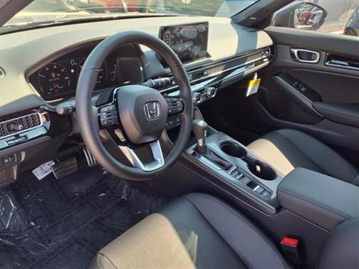 Solar Silver Metallic 2026 Honda Civic Hybrid Sport Touring