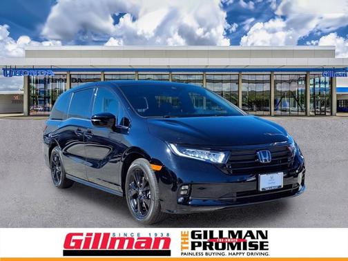 Crystal Black Pearl 2024 Honda Odyssey Sport