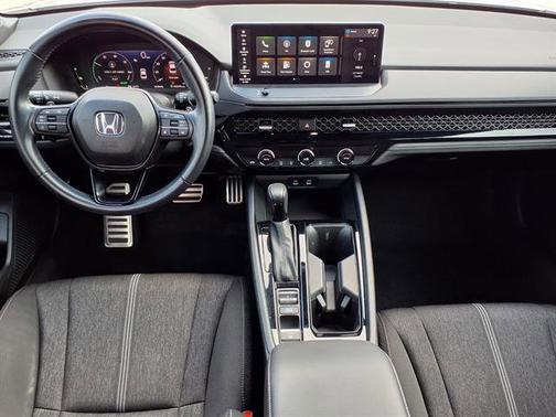 Solar Silver Metallic 2024 Honda Accord Hybrid Sport