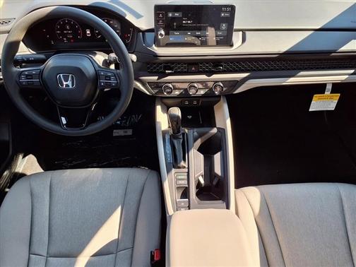 Platinum White Pearl 2026 Honda Accord LX