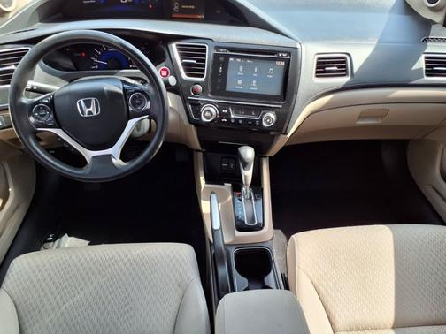 Taffeta White 2014 Honda Civic EX