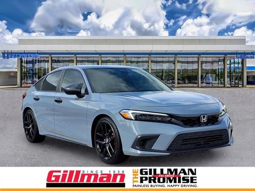 Sonic Gray Pearl 2024 Honda Civic Sport