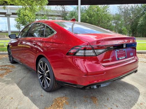 Radiant Red Metallic 2026 Honda Accord Hybrid Touring