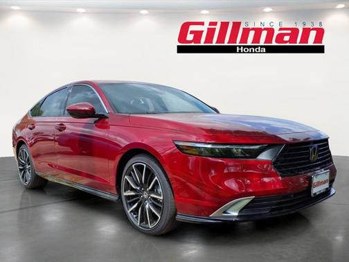 Radiant Red Metallic 2026 Honda Accord Hybrid Touring