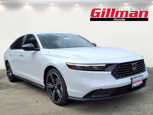 Platinum White Pearl 2026 Honda Accord Hybrid Sport