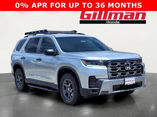 Solar Silver Metallic 2026 Honda Pilot TrailSport