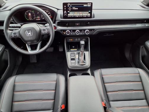 Platinum White Pearl 2025 Honda CR-V Hybrid Sport-L