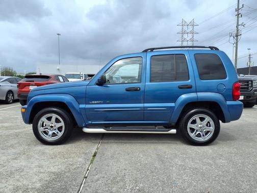 Blue 2003 Jeep Liberty Limited