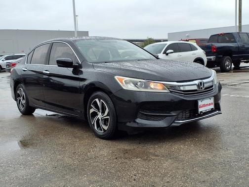 Black 2017 Honda Accord LX
