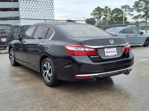 Black 2017 Honda Accord LX
