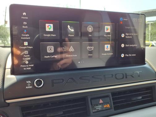 Sonic Gray Pearl 2026 Honda Passport TrailSport Elite