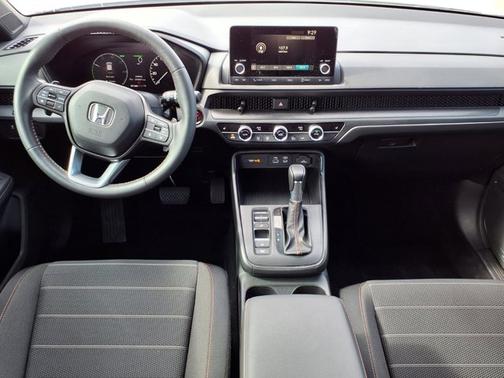 Platinum White Pearl 2025 Honda CR-V Hybrid Sport