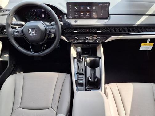Platinum White Pearl 2026 Honda Accord Hybrid EX-L