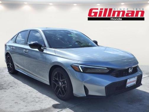 Solar Silver Metallic 2026 Honda Civic Sport