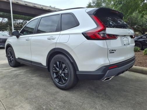 Platinum White Pearl 2026 Honda CR-V Hybrid Sport-L