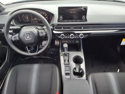 Platinum White Pearl 2026 Honda Civic Hybrid Sport