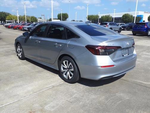 Solar Silver Metallic 2026 Honda Civic LX