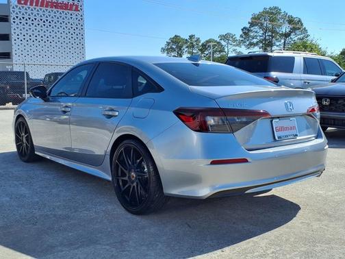 Solar Silver Metallic 2025 Honda Civic Sport