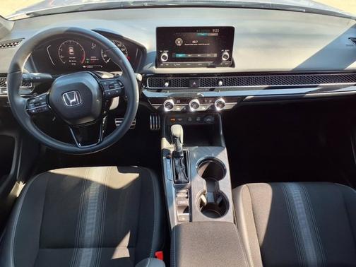 Solar Silver Metallic 2025 Honda Civic Sport