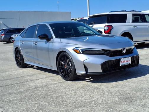 Solar Silver Metallic 2025 Honda Civic Sport
