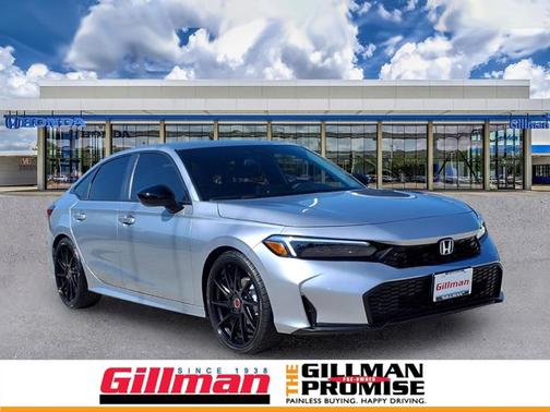 Solar Silver Metallic 2025 Honda Civic Sport